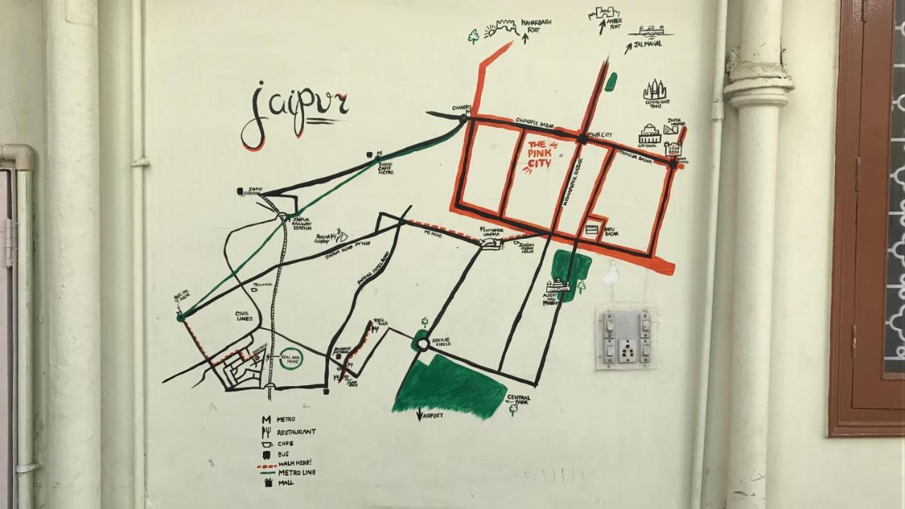 斋浦尔 Doodle Rack旅舍 外观 照片